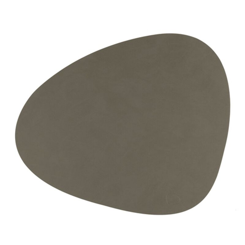 LIND DNA Tablemat Curve Nupo - Olive Green image number 0